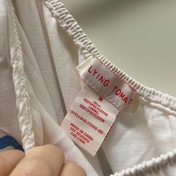 One shoulder Mexican Inspired Maxi Dress 👗 - Picture 2 of 4